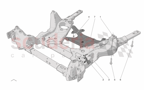 Part Diagram for Maserati 670311081