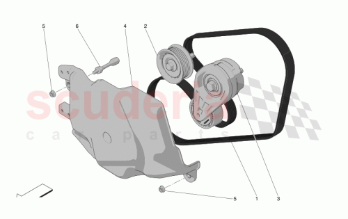 Part Diagram for Maserati 670175073