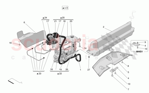 Part Diagram for Maserati 670217140