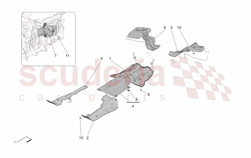 Part Diagram for Maserati 670301587