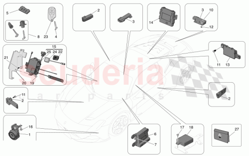Part Diagram for Maserati 675001279