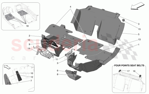 Part Diagram for Maserati 670354305