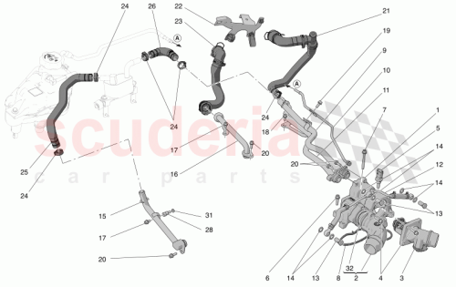 Part Diagram for Maserati 670051295