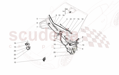Part Diagram for Maserati 670218173