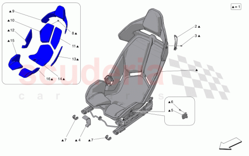 Part Diagram for Maserati 673016993
