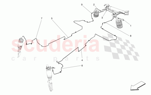 Part Diagram for Maserati 670034997