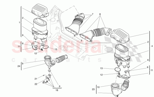 Part Diagram for Maserati 670102966