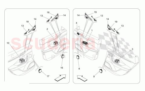Part Diagram for Maserati 670023880