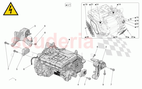 Part Diagram for Maserati 670215585