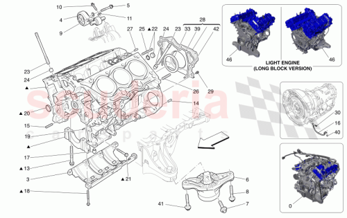 Part Diagram for Maserati 673015478