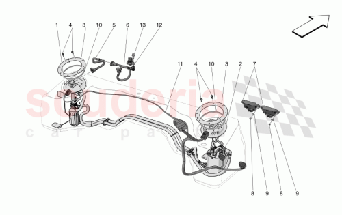 Part Diagram for Maserati 670174867