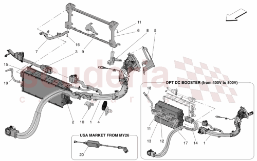 Part Diagram for Maserati 670159283