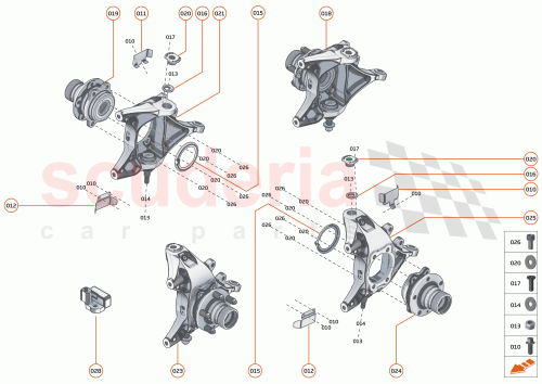 Part Diagram for McLaren 15BA186CP