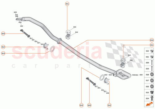 Part Diagram for McLaren ZZTA077QP