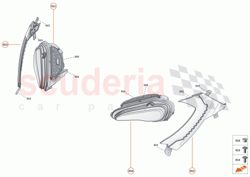 Part Diagram for McLaren 23AA072CP