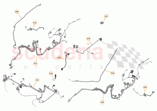 Part Diagram for McLaren 11M3176RP