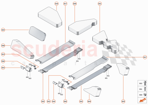 Part Diagram for McLaren 15KA019RP