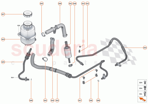 Part Diagram for McLaren 16DA115CP