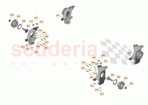 Part Diagram for McLaren 13BA029GP