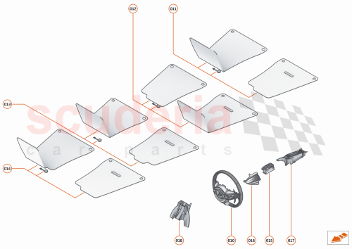 Part Diagram for McLaren 16NC283CP
