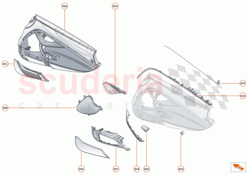 Part Diagram for McLaren 14N0279CP