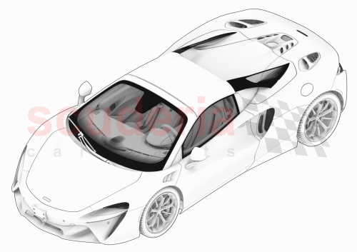 Part Diagram for McLaren 16LA758CP