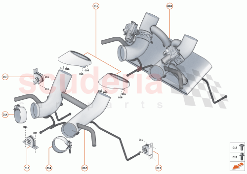 Part Diagram for McLaren 13HA043RP