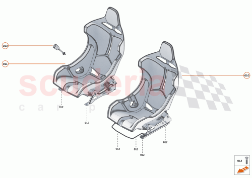 Part Diagram for McLaren 13NA487RP