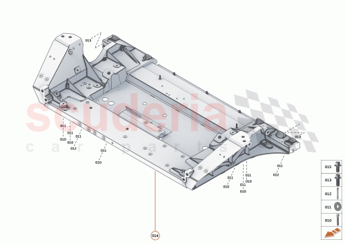 Part Diagram for McLaren 00RA768