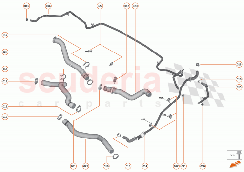 Part Diagram for McLaren 14L0097SP