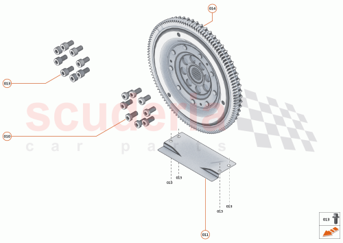 Part Diagram for McLaren 11F0699CP