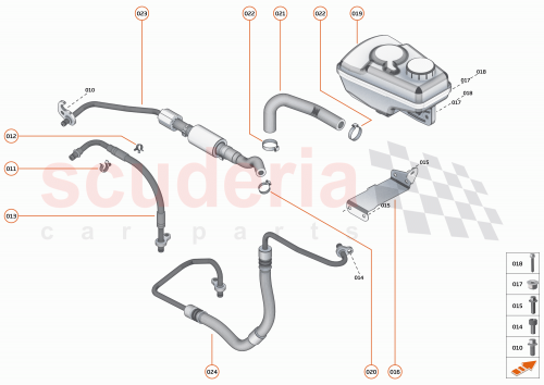 Part Diagram for McLaren 28DA021CP
