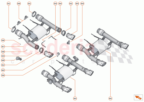 Part Diagram for McLaren 14HA078CP