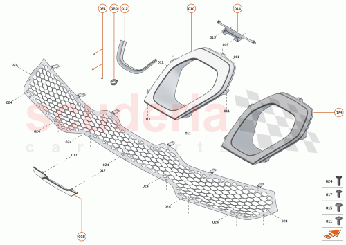 Part Diagram for McLaren 15AD233CP