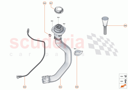 Part Diagram for McLaren 26KA002SP