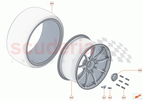 Part Diagram for McLaren 12B0810RP