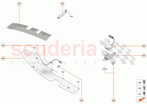Part Diagram for McLaren 28MA378CP
