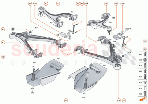 Part Diagram for McLaren 23BA402CP