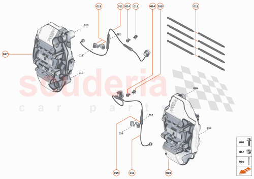 Part Diagram for McLaren 23CA263CP