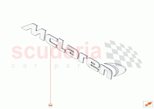 Part Diagram for McLaren 28AA817CP