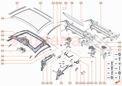 Part Diagram for McLaren 28AA072SP