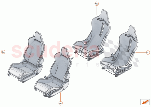 Part Diagram for McLaren 16NA507CP