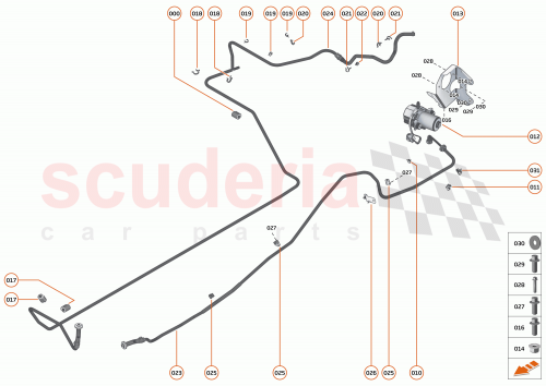 Part Diagram for McLaren 00RB259