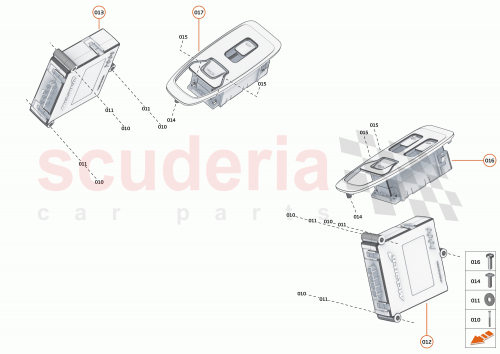 Part Diagram for McLaren 00RA756