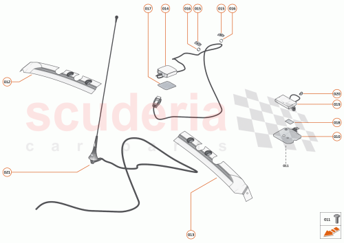 Part Diagram for McLaren 14MA299CP