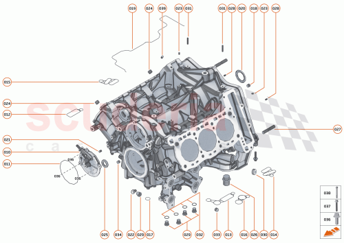 Part Diagram for McLaren 16F0246CP