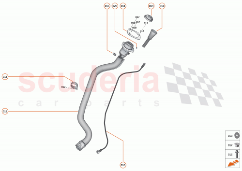 Part Diagram for McLaren 23KA036CP