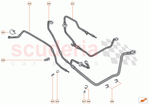 Part Diagram for McLaren 16KA106CP