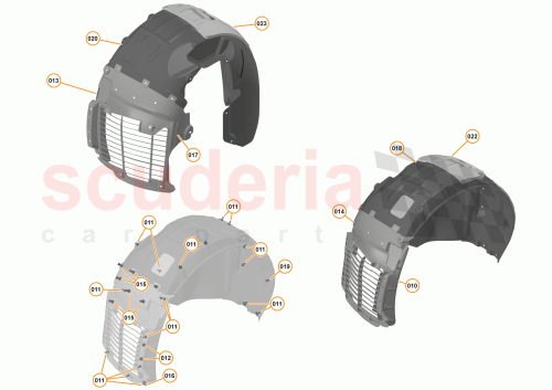Part Diagram for McLaren 13A7099GP