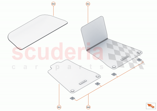 Part Diagram for McLaren 16NA151CP
